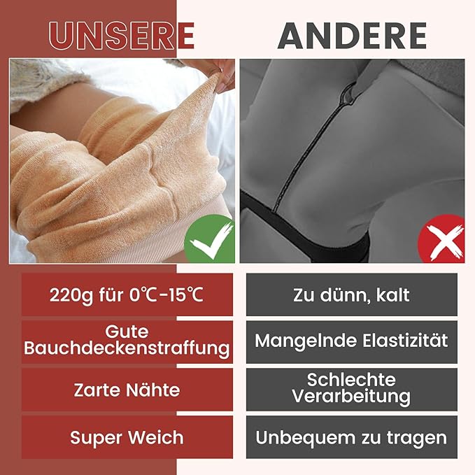 Gefütterte Strumpfhose